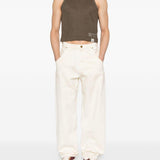 Canotta mara con stampa in verde Golden goose - unisex 