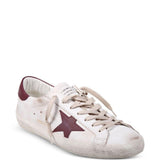 Sneakers Superstar in avorio e bordeaux Golden goose - uomo 