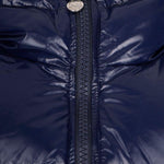 Giacca imbottita con cappuccio in blu Pyrenex - unisex 