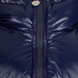 Giacca imbottita con cappuccio in blu Pyrenex - unisex 