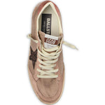 Sneakers ballstar in beige golden goose - donna 