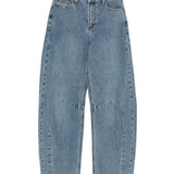 Jeans balloon con cuciture in blu Self-portrait - donna 