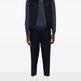Polo a maniche lunghe in blu Lardini - uomo 
