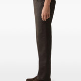 Pantaloni Stretch Roccia in nero Zegna - uomo 