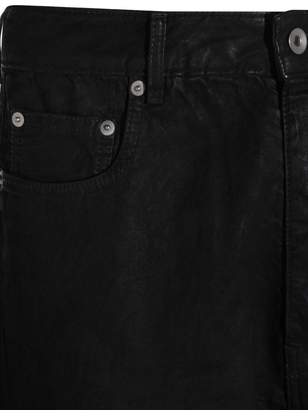 Jeans dritti in nero Rick owens drkshdw - donna 