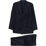 Completo doppiopetto in blu Kiton - uomo 