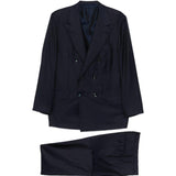 Completo doppiopetto in blu Kiton - uomo 