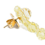 Orecchini a pendente con perline in oro Simone rocha - donna 