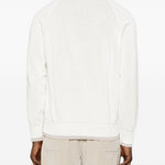 Maglia girocollo in bianco e beige Eleventy - uomo 