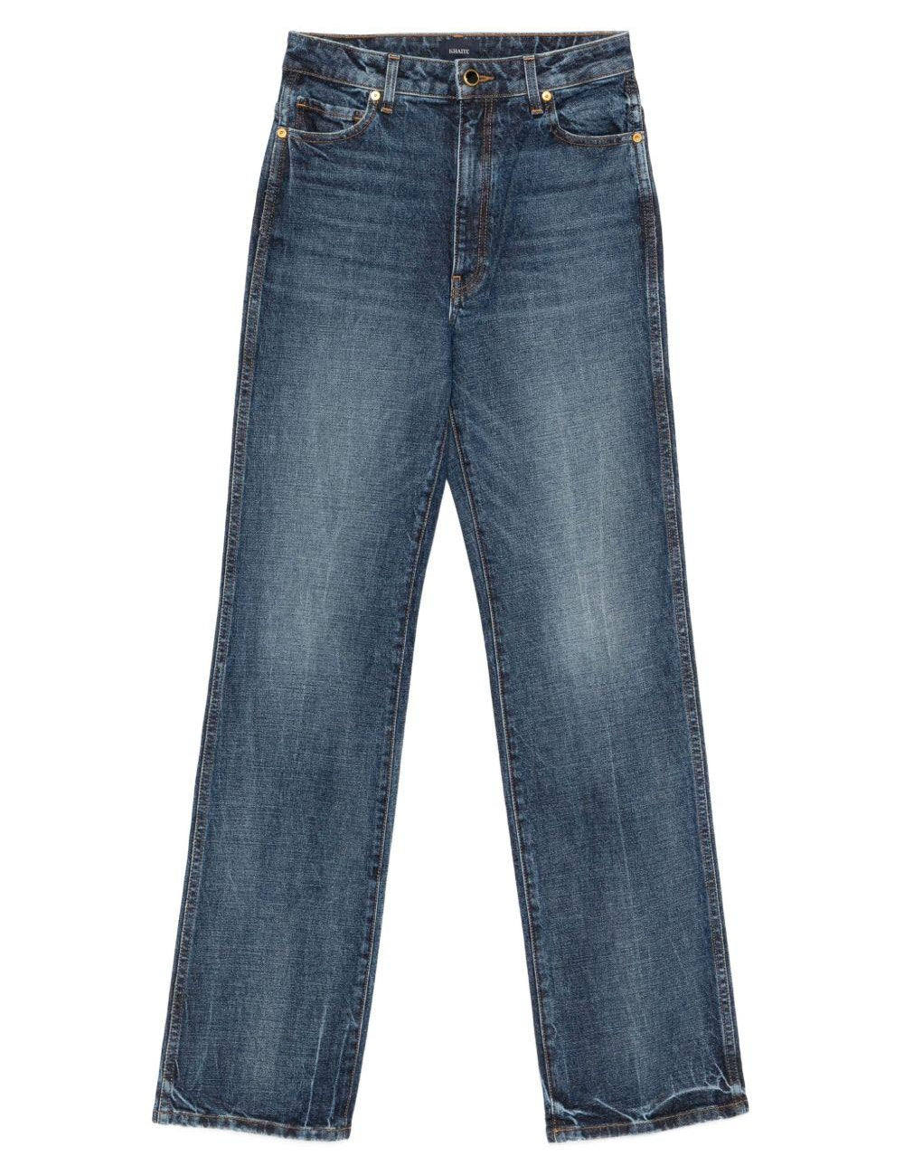 Jeans dritti Danielle in blu Khaite - donna 