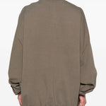 Felpa hun in grigio Rick owens drkshdw - uomo 