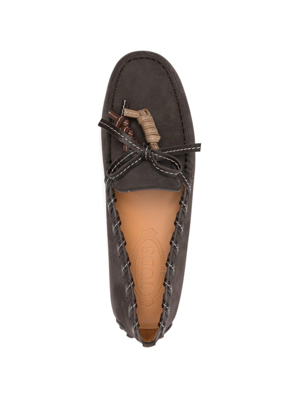 Mocassini in pelle in marrone Tod's - donna 