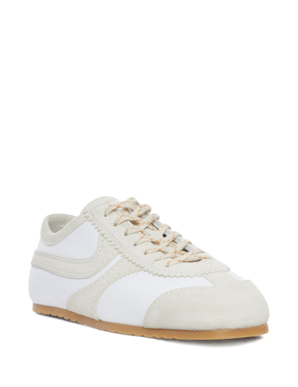 Sneakers con lacci in bianco Dries van noten - donna 