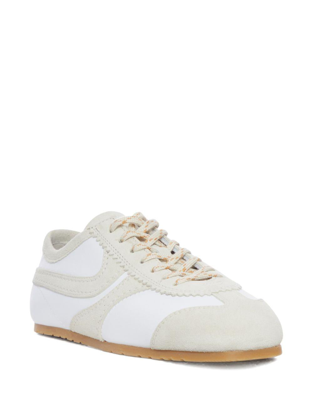 Sneakers con lacci in bianco Dries van noten - donna 