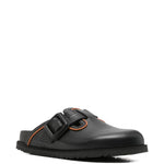 Mules boston in nero Birkenstock 1774 - donna 