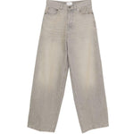 Jeans a gamba larga con effetto sbiadimento bethany in beige Haikure - donna 
