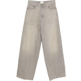 Jeans a gamba larga con effetto sbiadimento bethany in beige Haikure - donna 