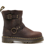 Stivaletti con cinturini anistone in marrone Dr.Martens - uomo 