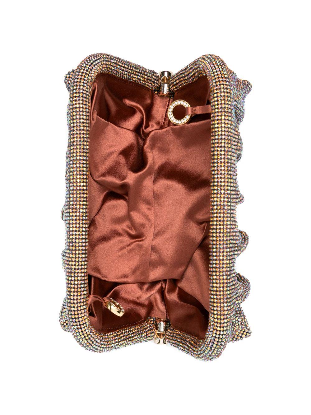 Clutch Venus con cristalli in bronzo Benedetta Bruzziches - donna 