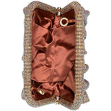 Clutch Venus con cristalli in bronzo Benedetta Bruzziches - donna 