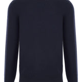 Maglione a girocollo in blu Brunello cucinelli - uomo 