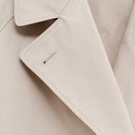 Trench le trench trapezi in bianco Jacquemus - donna 