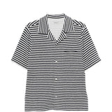 Camicia a maniche corte a righe in blu Simkhai - uomo 