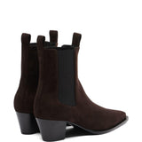 Stivaletti in suede in marrone Toteme - donna 