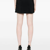 Minigonna con decorazione in nero Amen - donna 