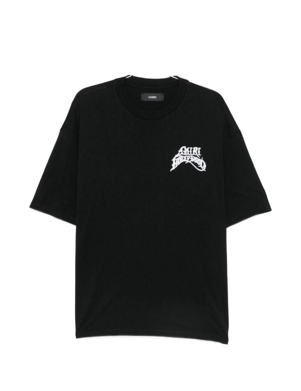 T-shirt Hollywood LJ Skate in nero 