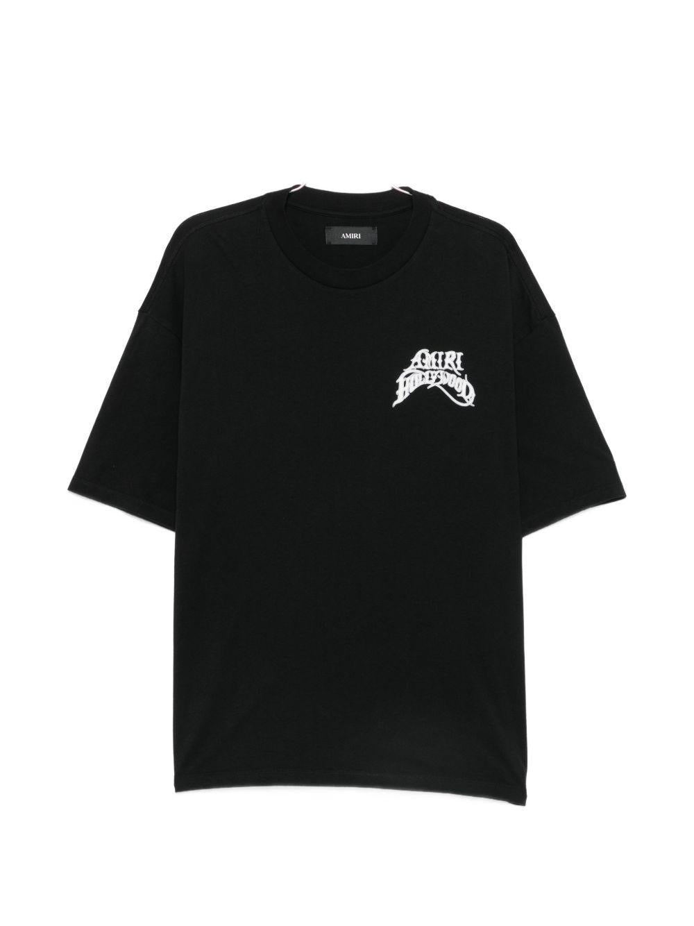 T-shirt Hollywood LJ Skate in nero 