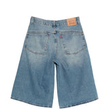 Shorts con cinque tasche in blu Levi's - donna 
