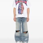 Jeans strappati in blu Pdf - uomo 