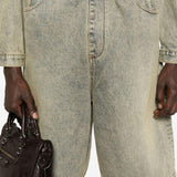 Shorts in denim spar in blu Entire studios - unisex 