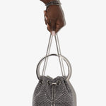 Borsa mini Bon Bon in nero Jimmy choo - donna 