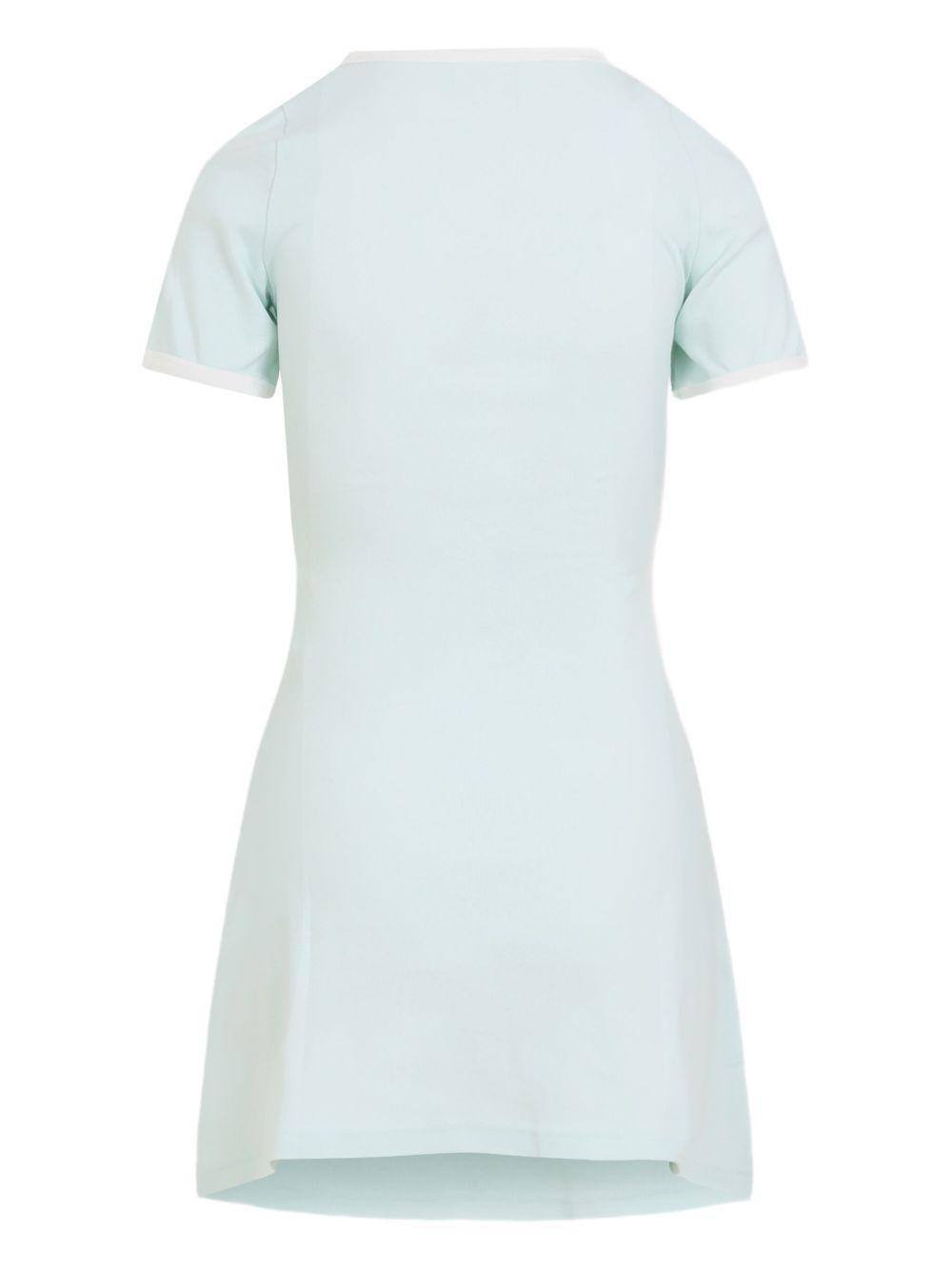 Abito con scollo quadrato in azzurro Courrèges - donna 