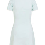Abito con scollo quadrato in azzurro Courrèges - donna 
