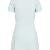 Abito con scollo quadrato in azzurro Courrèges - donna 
