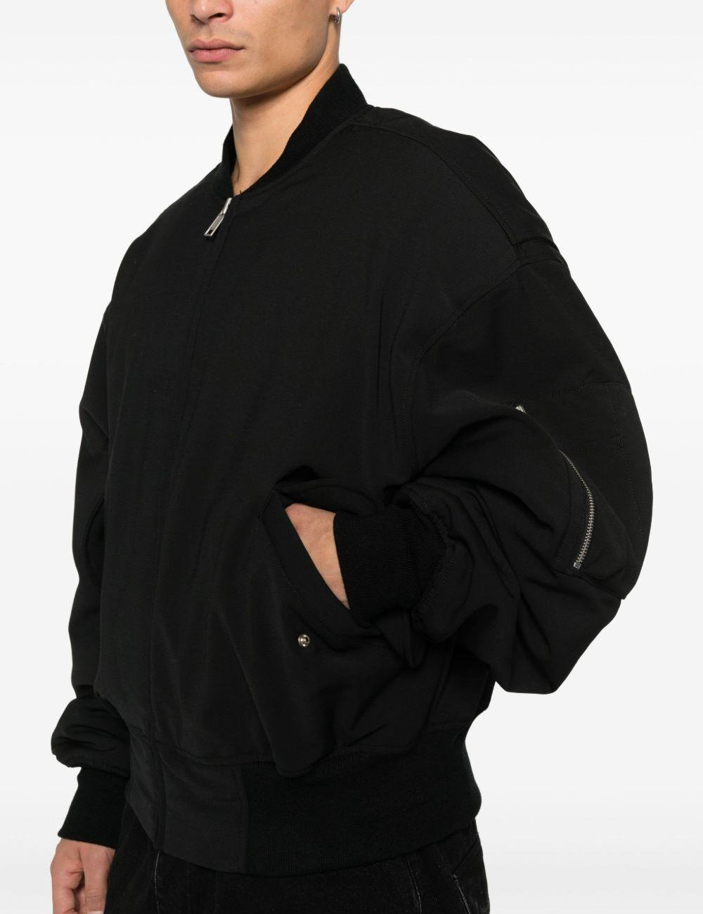 Giacca bomber broad  in nero Entire studios - unisex 