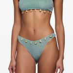 Bikini Lumiere echarm in verde acqua 