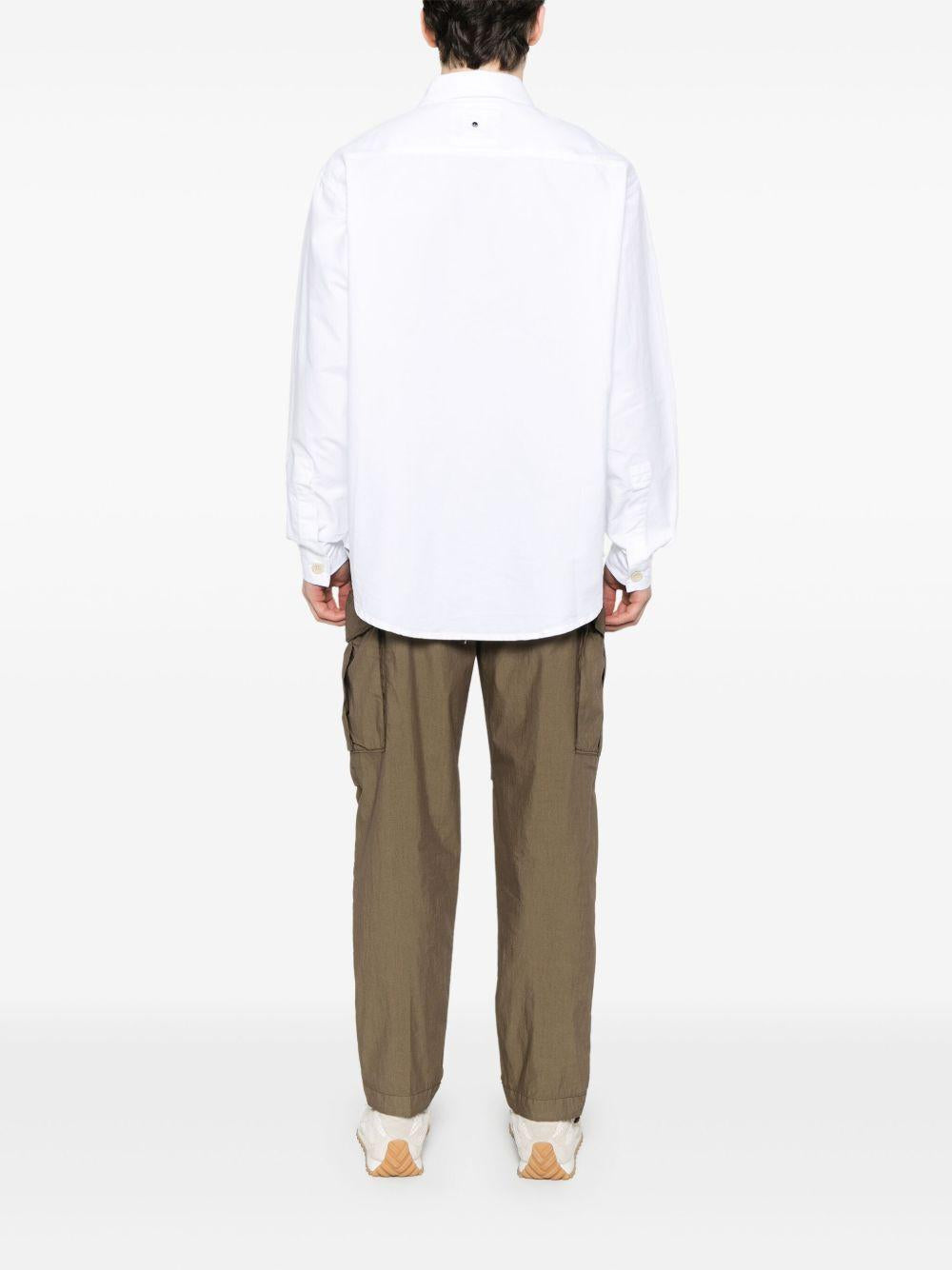 Camicia classica in bianco Whitesand - uomo 