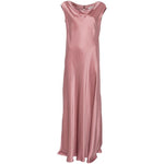 Abito lungo Maxwell decorato con paillettes in rosa Antonelli - donna 