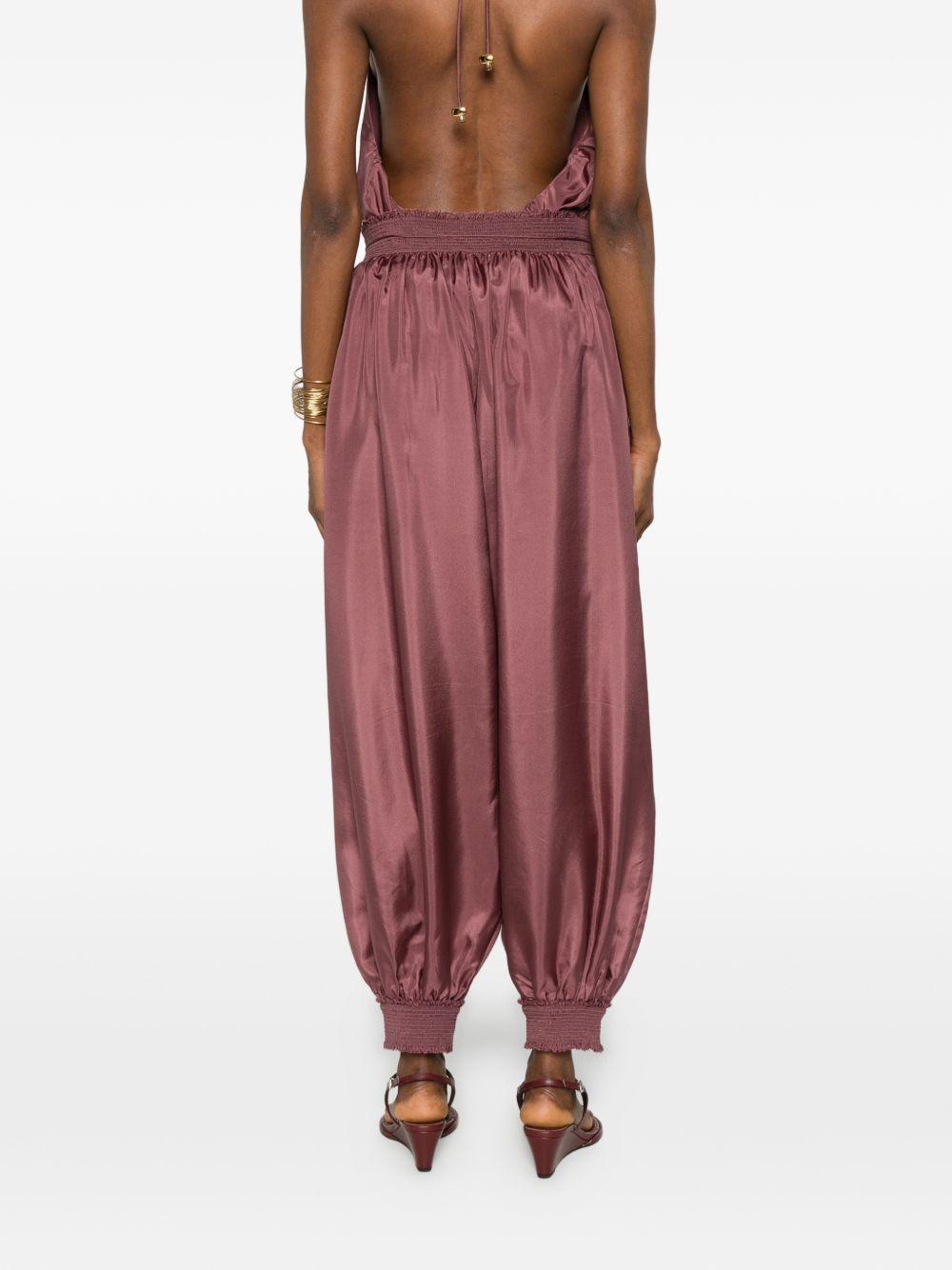 Pantaloni aster con elastico in vita in rosa Zimmermann - donna 