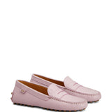 Mocassini in pelle in rosa Tod's - donna 