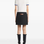 T-shirt con logo in bianco Courrèges - donna 