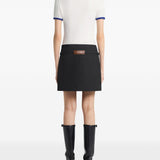 T-shirt con logo in bianco Courrèges - donna 