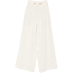 Pantaloni Palazzo Paella in bianco Uma wang  - donna 