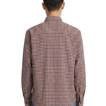 Camicia in cotone check multicolor 