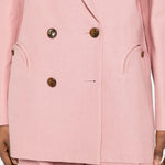 Blazer doppiopetto in rosa Blazé milano - donna 