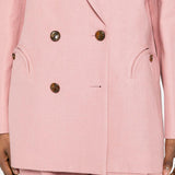 Blazer doppiopetto in rosa Blazé milano - donna 